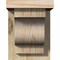 Ekena Millwork Newport Rough Sawn Corbel w/Backplate, Douglas Fir, 6"W x 8"D x 8"H COR06X08X08NEW01RDF - alternate 4